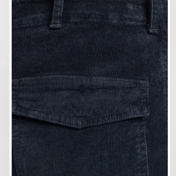 Nili Lotan Deep Gray Patch Pocket Corduroy Pants Size 4 - Picture 13 of 16